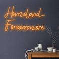 thumbnail image 4 of Glowneon Homeland Forever More Neon Sign, Long-lasting Wall Decor, 4 of 4