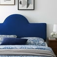 thumbnail image 4 of Headboard, Full Queen Size, Velvet, Blue Navy, Modern Contemporary Urban Design, Bedroom Master Guest Suite, 4 of 7