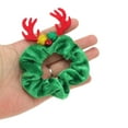 thumbnail image 2 of Unique Bargains 1 Pc Hair Elastics Fashion Christmas Antlers Hair Ties Red Green, 2 of 5