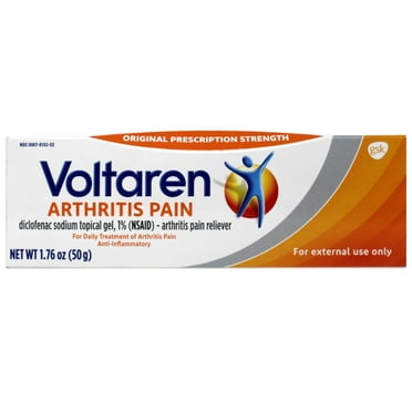 Voltaren Arthritis Pain Gel for Powerful Topical Arthritis Pain Relief, 1.7 oz/50 g