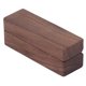 thumbnail image 4 of Caja de madera para anillos ANGGREK soporte de anillos 2 ranuras nogal, 4 of 8