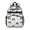 Monster Cartoon Truck White Pattern-3, variant on Monster Cartoon Truck White Pattern Cute School Backpack Bag for School with Padded Back and Adjustable Shoulder Straps 15.25"x11.5"x5.25"