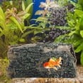 thumbnail image 1 of Resin Aquarium Artificial Simulation Tree Trunk Hole Water Plants Reptiles Hide House Fish Tank Landscape Ornament, 1 of 8
