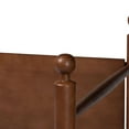 thumbnail image 6 of Baxton Studio Gianetta Japandi Daybed, Twin, Walnut Brown, 6 of 8