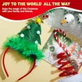 thumbnail image 5 of Joyfy 2 Pcs Lighted Christmas Headbands with LED Lights in Elastic Santa Hat Christmas Tree Design for Xmas and Holiday Parties (One Size), 5 of 7