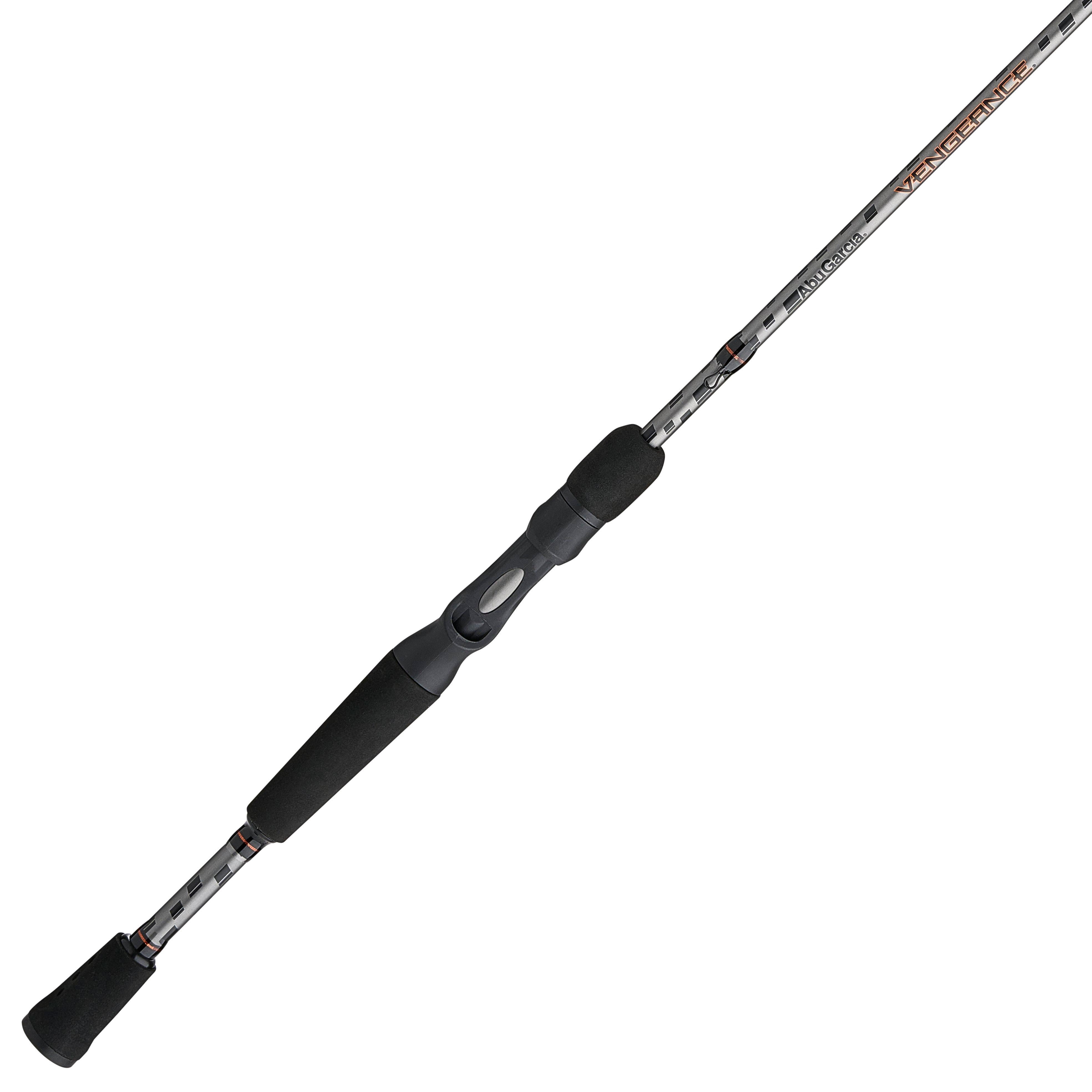Abu Garcia Vengeance Casting Fishing Rod, 6'6" Medium
