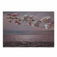 thumbnail image 1 of Japanese Cutting Board, Floral Branch of Cherry Blossom on Abstract Pinkish Sea and Dramatic Sky, Decorative Tempered Glass Cutting and Serving Board, in 3 Sizes, by Ambesonne, 1 of 2