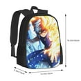 thumbnail image 2 of My Hero Academia Shoto Todoroki Backpack,Multi-Function Travel Backpack Laptop Backpack Lightweight Casual Daypack Bookbag, 2 of 5