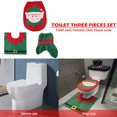 thumbnail image 2 of Kit de cubierta de tanque de Santa Claus Accesorios de decoración de baño reutilizables divertidos JShteea El nuevo, 2 of 7
