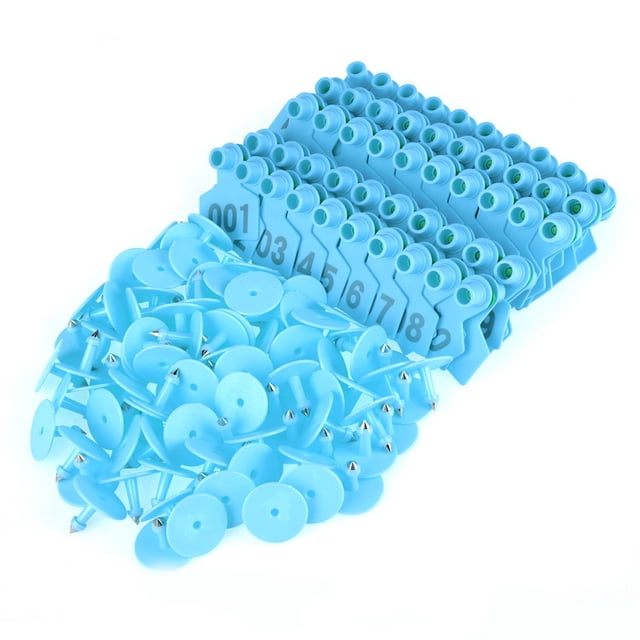 Tag 1-100 Number Plastic Livestock Ear Tag Animal Tag For Goat Sheep Pig
