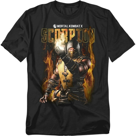 Mortal Kombat T-Shirt Scorpion Unisex Graphic Tee For Men & Women