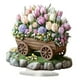 thumbnail image 5 of Tablero decorativo de decoración de carrito de flores 2D con Base, regalo de cumpleaños, coleccionables, de arte acrílicas para estante de, 5 of 8