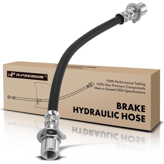 A-Premium Rear Passenger Brake Hydraulic Hose Compatible with Select Saturn Models - Vue 2002-2003 2.2L 3.0L - Replace# 22624796