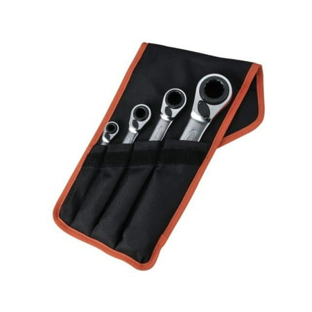 

Bahco - S4RM Series Reversible Ratchet Spanner Set 4 Piece