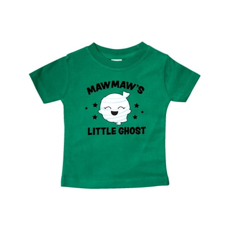 

Inktastic Cute Mawmaw s Little Ghost with Stars Gift Baby Girl T-Shirt