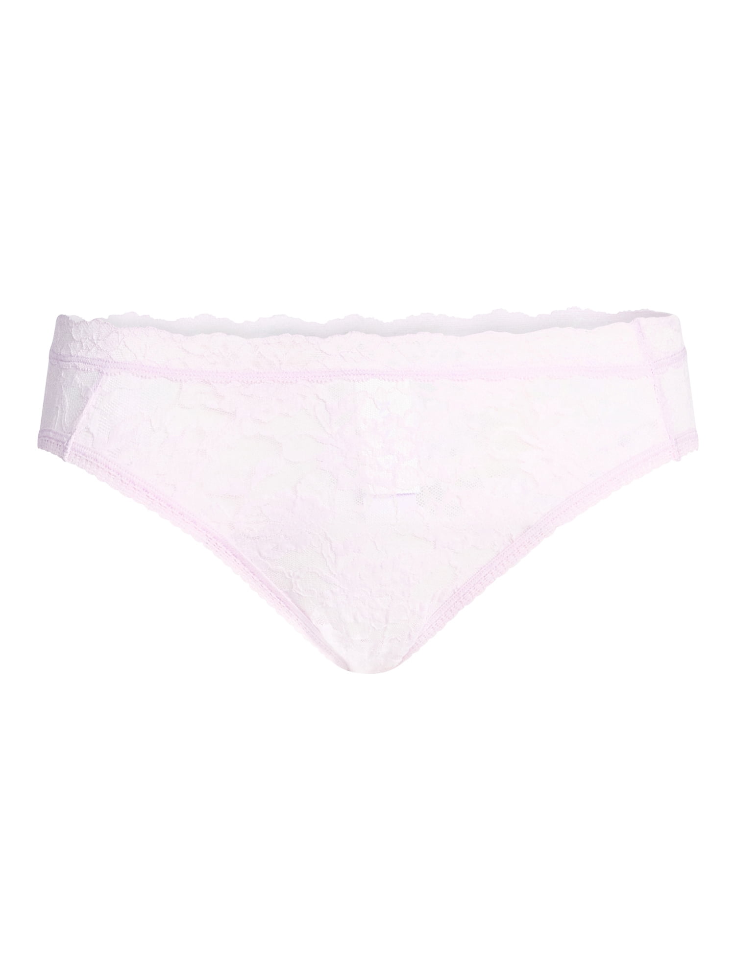 Joyspun Women's Lace Cheeky Panties, 3-Pack, Sizes XS-3XL