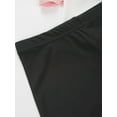 thumbnail image 4 of TTAO 3 Pack Girls Dance Shorts Safety Panties Under Dress Shorts Undershorts Underwear 2-14Y Black 9-10, 4 of 5