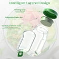 thumbnail image 2 of Salad Jar Set, including dressing bowl, portable lunch box, leak-proof Mason jar with side opening design, salad bottle with lid, and portable food storage container for breakfast (2 pieces), 2 of 2