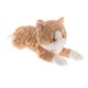 thumbnail image 3 of Gato de peluche, juguete de peluche de dibujos animados, lindo, coleccionable, cómodo, decorativo para coche. Raya amarilla, 3 of 9