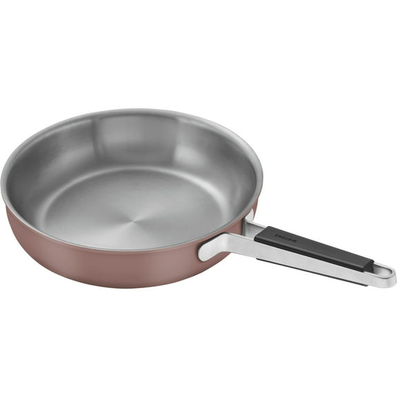 ZWILLING Pure 11-inch Stainless Steel Fry Pan, Rose