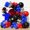 Red Blue and Silver(124pcs), variant on Red Blue and Silver Balloon Arch Garland Kit, Black Red Blue Confetti Silver Balloons for Man Boys Kids Baby Shower Birthday Graduation Party Decorations