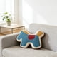 thumbnail image 5 of Almohadón de Peluche del Año del Caballo 13.8 pulgadas, Cojín Decorativo de Algodón, Almohada de Sofá Única con Forma de Caballo para Decoración de Sala, Living, Coche u Oficina, Marrón/Rojo/Azul/Rosa, 5 of 6
