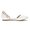 WHITE/PU, variant on Dream Pairs Women's Ankle Strap Flat Shoes Ballerina Ballet Shoes Pointed Toe Flat Shoes Flapointed-New White/Pu Size 11
