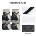 thumbnail image 4 of Lsque Tapis de Sol 4 Pcs Imprimé Taureau Mystique, Doublures en Caoutchouc Résistantes, Design Antidérapant, Protection Automobile Toutes Saisons, Véhicules, Voitures, Camions et SUV, 4 of 7
