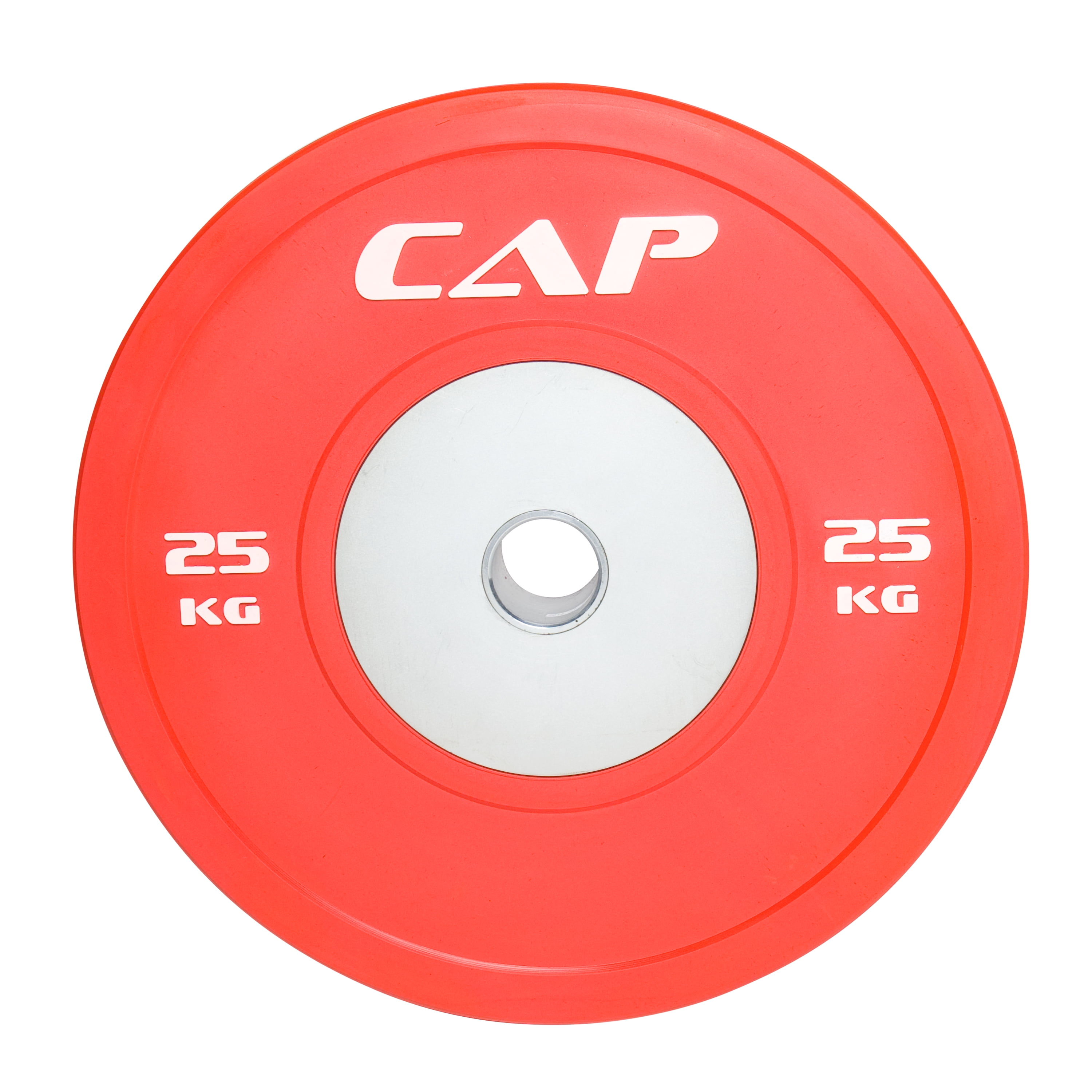 CAP 2" Olympic Competition Rubber Bumper Weight Plate with Steel Hub 308lb Set