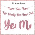 thumbnail image 6 of 50th Birthday Banner More Fun Than two 25 Banner Rose Gold 50th Birthday Decorations Fifty Birthday Party Supplies for Women, 6 of 6
