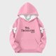 thumbnail image 4 of Camiseta de manga larga con lazo para niños, cuello redondo liso, parte superior lisa, adecuada para niños y niñas, sudadera con capucha para niñas, parte superior de poliéster, 4 of 6