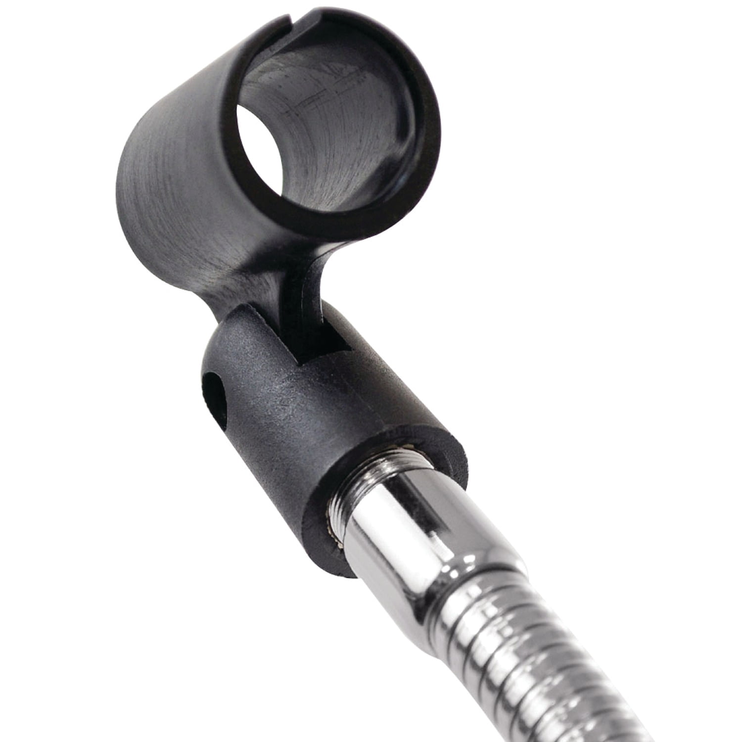 PYLE PMKS8 - Desktop Microphone Stand - Compact Table Mic Holder Mount with Flexible Gooseneck