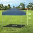 thumbnail image 2 of WildBreak Pop-up Canopy Tent, 10 x 10 feet, One-Person Set Up Heavy Duty, One Sidewall, Khaki, 2 of 6