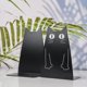 thumbnail image 3 of Cute Cat Metal Bookends, Large Heavy Duty Bookends Desktop Bookshelf Organizer Bookshelf (black, 2), 3 of 5