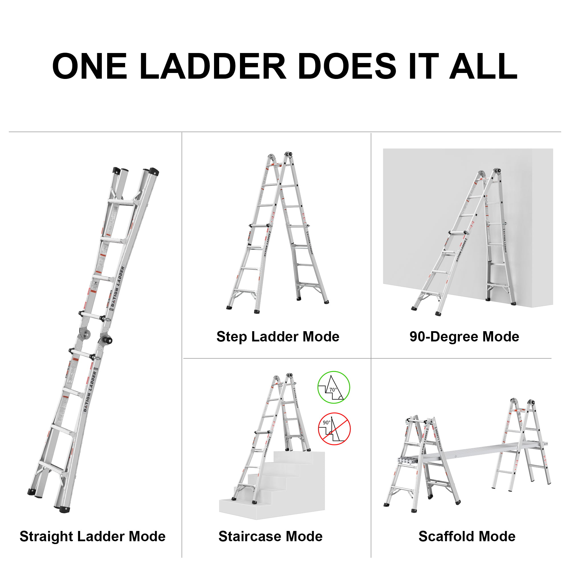 Extension Ladders, THX - The Hire Xperts