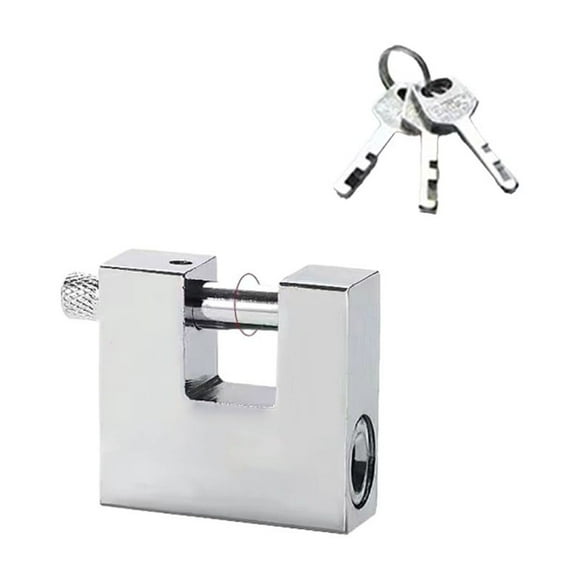 Anti-Theft Locker with 3 Keys D-shaped Padlock Waterproof Imitation Pick Lock