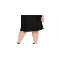 thumbnail image 3 of Anne Klein Women's Plus Size Belted Shirtdress Black Size 1X, 3 of 3