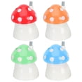 thumbnail image 1 of MasteelfCA 4Pcs Mushroom Toothpicks Holders Dental Floss Storage Boxes Toothpick Containers, 1 of 8