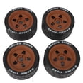 thumbnail image 4 of 4pcs 1 / 7 RC car tire Black and Coffee RC car Rubber tire kit, arrma Infrared for felony Flat car, 4 of 10