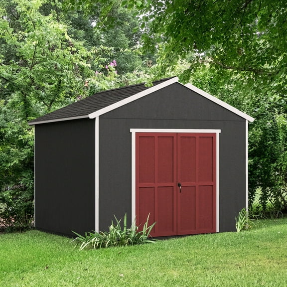 Handy Home Products Rookwood 10 ft. x 14 ft. Wood Storage Shed