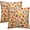 Autumn Leaves, variant on Easter Throw Pillow Covers 16x16 Inch Set of 2 He is Risen Cushion Case Spring Lily Flower Polyester Linen Square Pillowcases Happy Easter Pillows Protector for Home Sofa Party Couch Bed