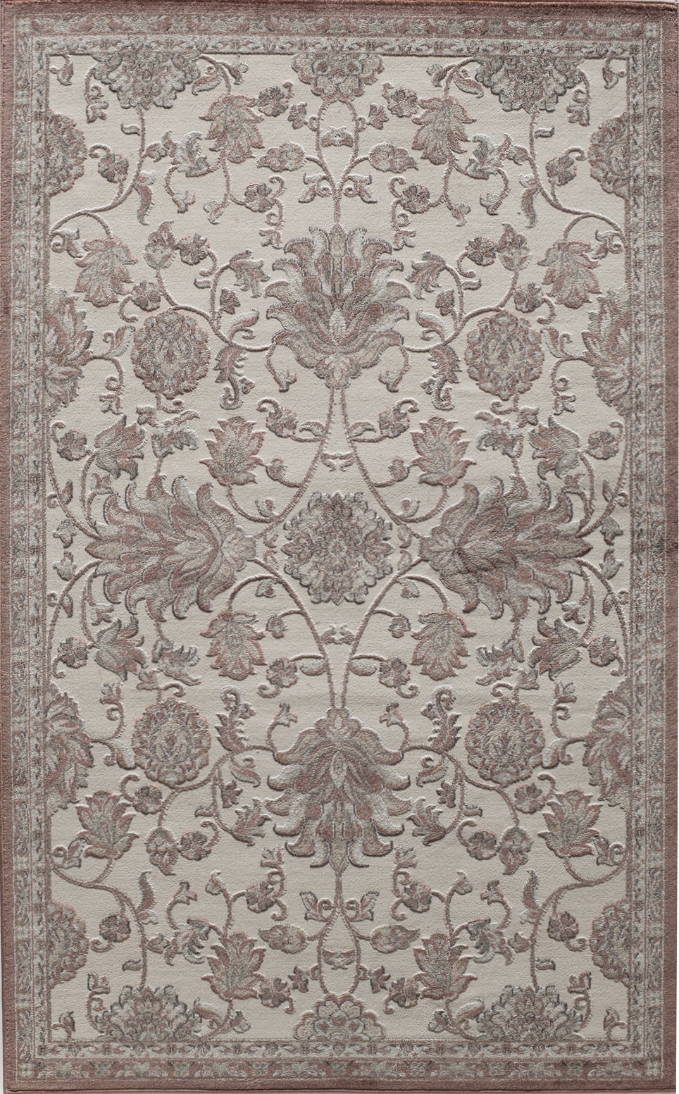 Rugs America Riviera 2'7" x 4'11" Rug in Rust