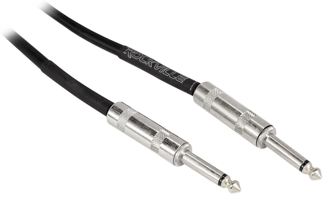 2 Rockville RCTT1250 50' 12 AWG 1/4" TS to 1/4" TS Pro Speaker Cable 100% Copper - image 2 of 3