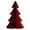 A, variant on Handmade Folded Paper Decor Pleated Texture 3D Conical Shape Lightweight Sturdy Home Tabletop Mantel Shelf Holiday Party Display