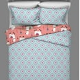 thumbnail image 4 of Vue Llama Drama Reversible 3 Piece Quilt Set, Full/Queen, 4 of 5