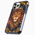 thumbnail image 1 of DALUX Hybrid Slim Dual Layer Phone Case Cover Compatible with Iphone 13 (6.1 inch) - Royal Lion, 1 of 3