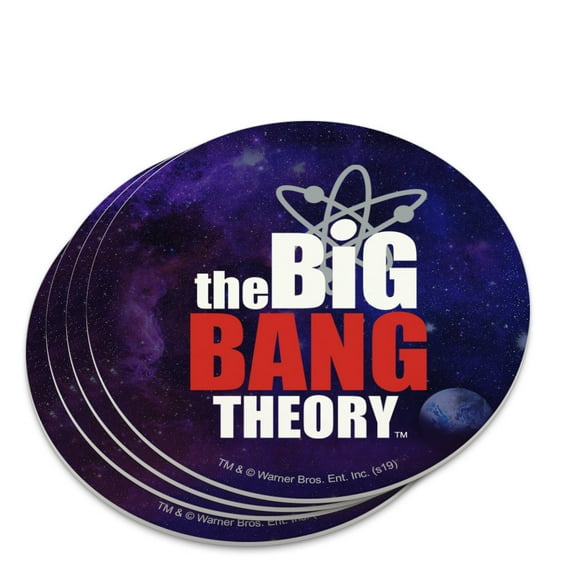 The Big Bang Theory Logo Novelty Coaster Set