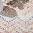 thumbnail image 5 of SAFAVIEH Cabana Aurora Floral Indoor/Outdoor Area Rug, Rust/Blue/Ivory, 9' x 12', 5 of 6
