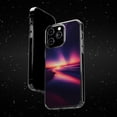 thumbnail image 6 of DistinctInk Hybrid (Acrylic / TPU) Clear Slim Fit Case for Apple iPhone 13 Pro MAX (6.7" Screen) - "Twilight Waters: A Celestial Symphony Unveiled", 6 of 8