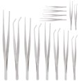 thumbnail image 1 of Long Straight Tweezers,14Pcs Long Straight Tweezers Craft Tweezers Tweezers Masterfully Created, 1 of 9